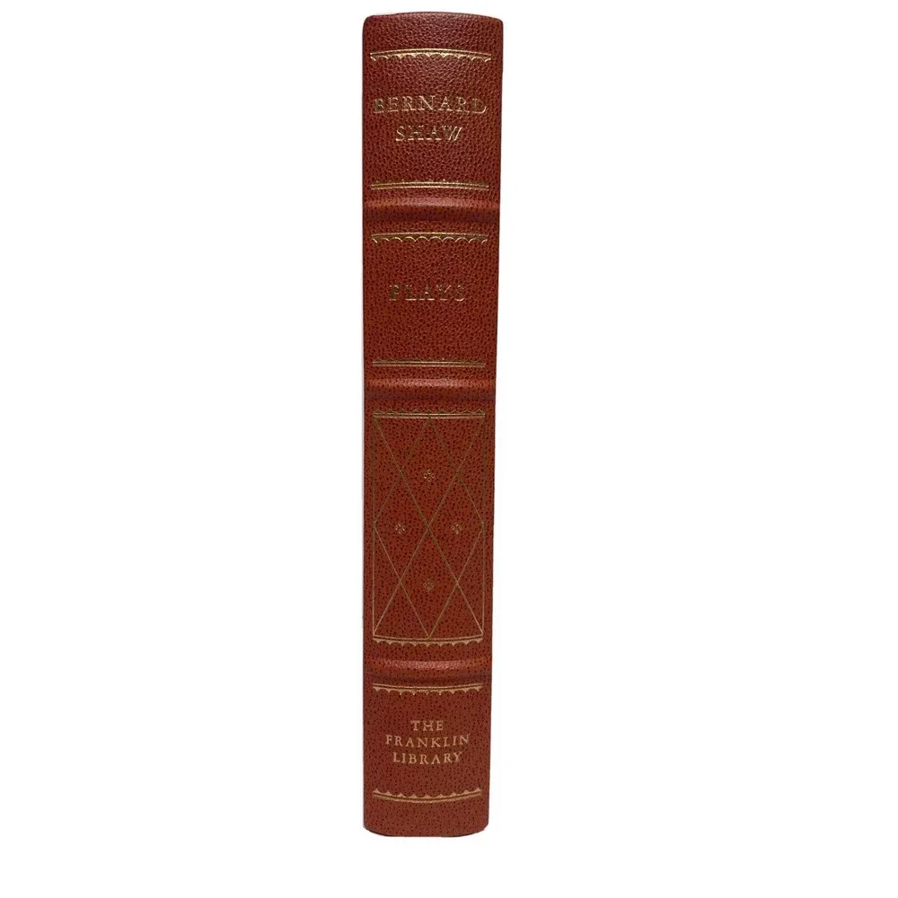 Anthology Of Plays By Shaw 1979 Great Books Leather Bound Franklin Mint
